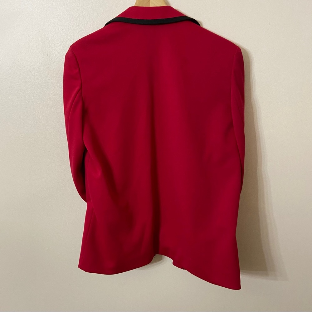 GIVENCHY Vintage Red Blazer 12 - Picture 4 of 7
